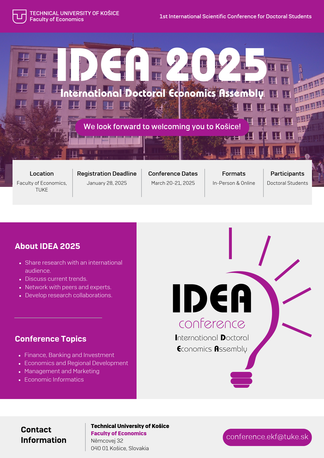 Conference Poster